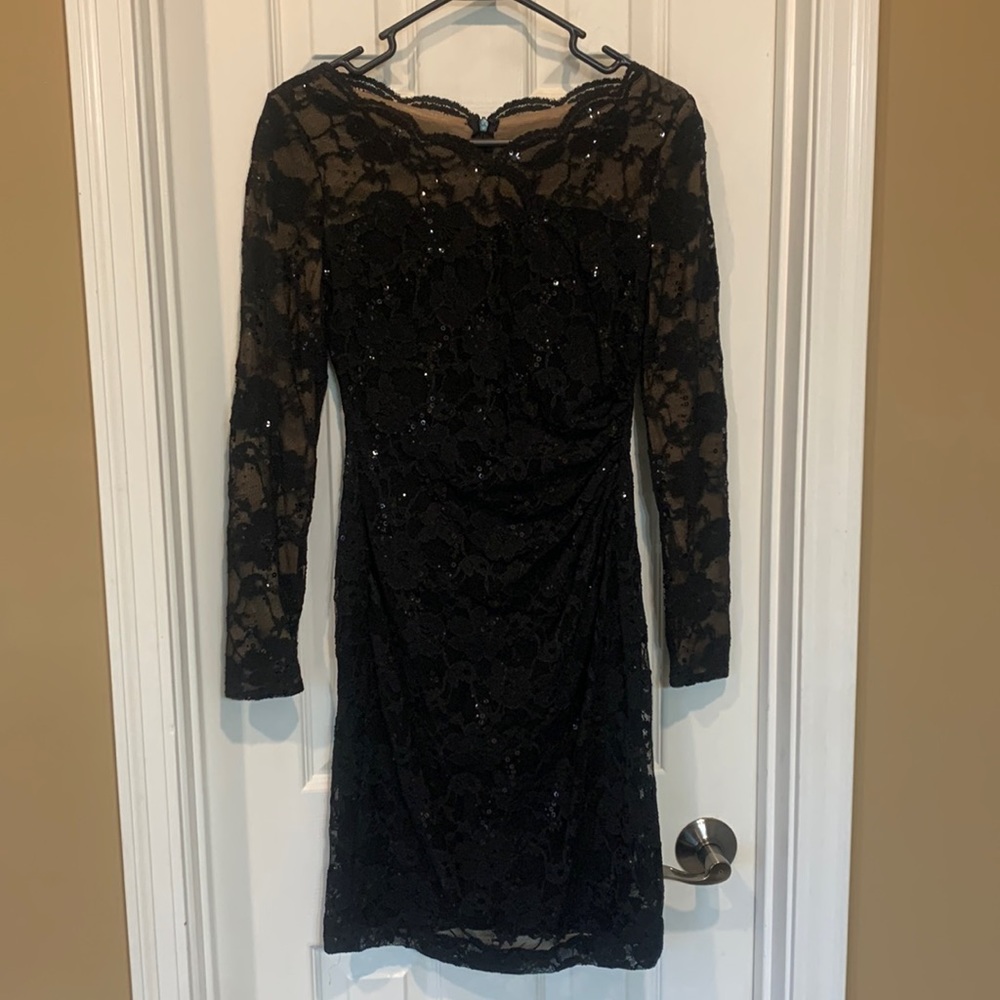 Lauren Ralph Lauren Lace Sequin Dress